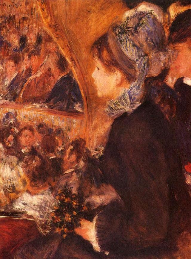 Pierre Auguste Renoir At The Theatre